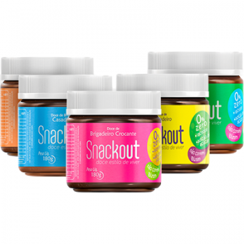 Kit 5 Snackout Doce Todos os Sabores