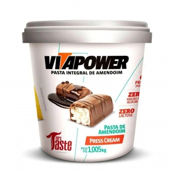 Pasta de Amendoim Sabor Press Cream Prestígio (1,005kg) - VitaPower