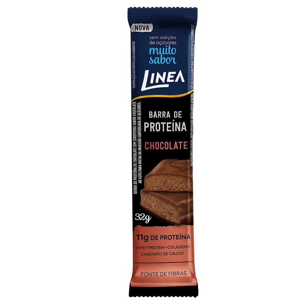 Barra De Proteína Sabor Chocolate (32g) - Linea