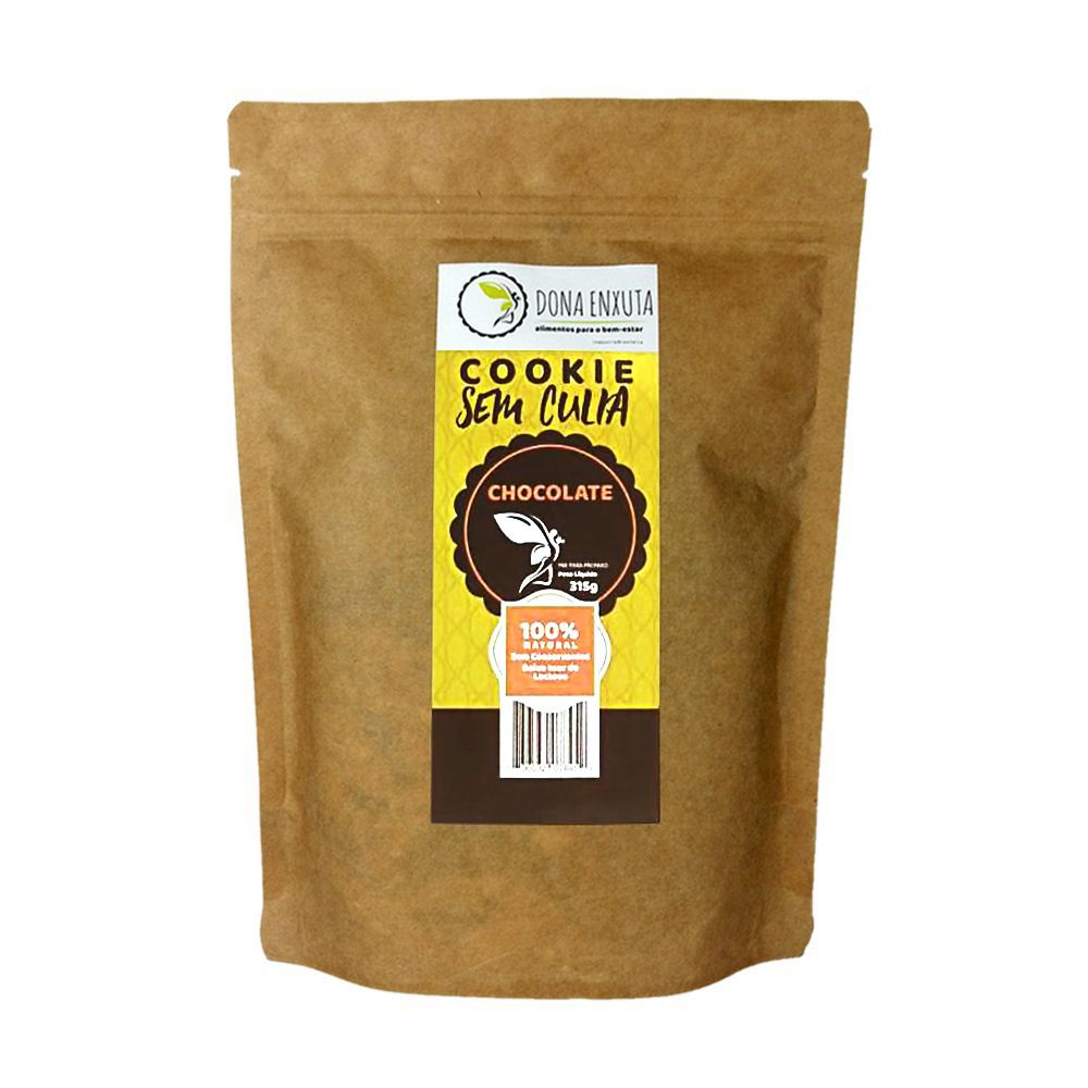 Mistura Cookie de Chocolate Belga  (315g) - Dona Enxuta