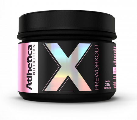 Pré-Treino X Pre-Workout Pink Lemonade (225g) - Atlhetica Nutrition