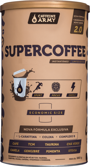SUPERCOFFE ECONOMIC SIZE 380G - CAFFEINE ARMY