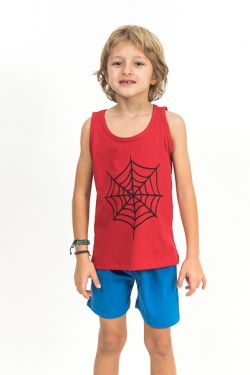 Pijama Regata Infantil Masculino - Menino Aranha