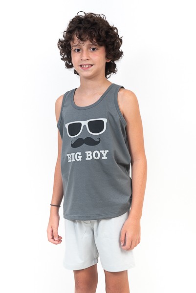 Pijama Regata Infantil Masculino - Big Boy