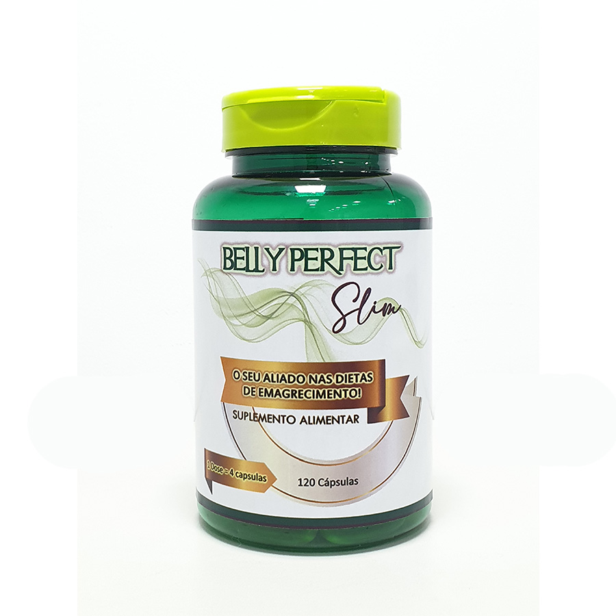 Belly Perfect Slim Composto Emagrecedor - 120 Cápsulas  - Manipule - Farmácia de Manipulação no ABC