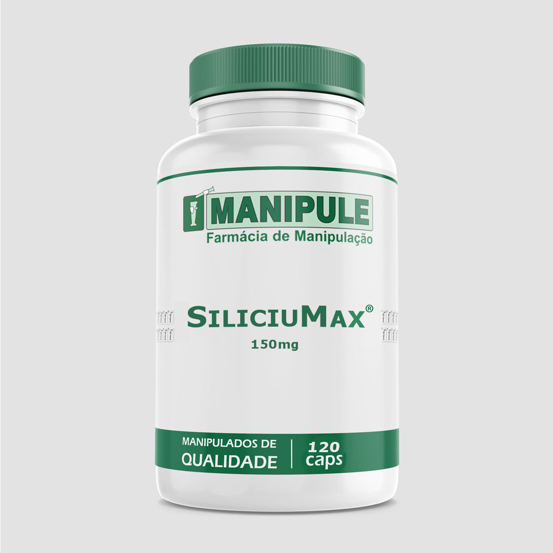 SiliciuMax ® 150mg - Manipule - Farmácia de Manipulação no ABC