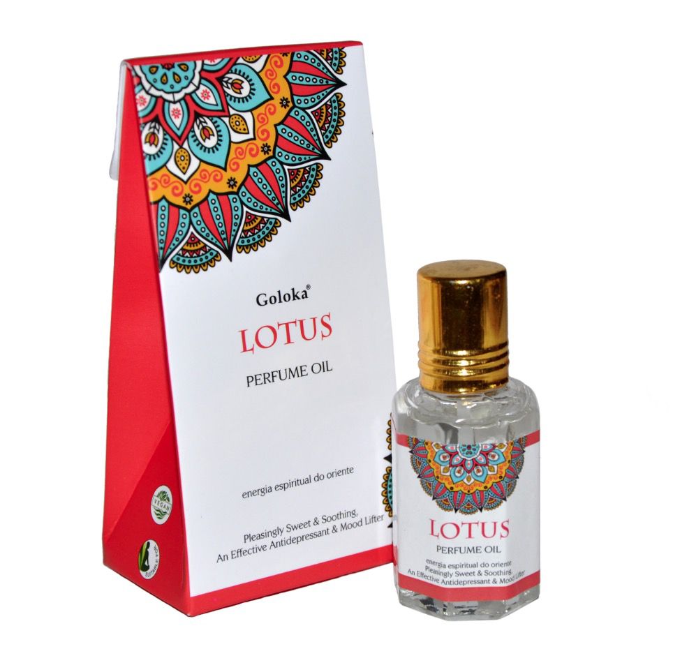 Perfume Indiano Goloka Lotus (10ml)