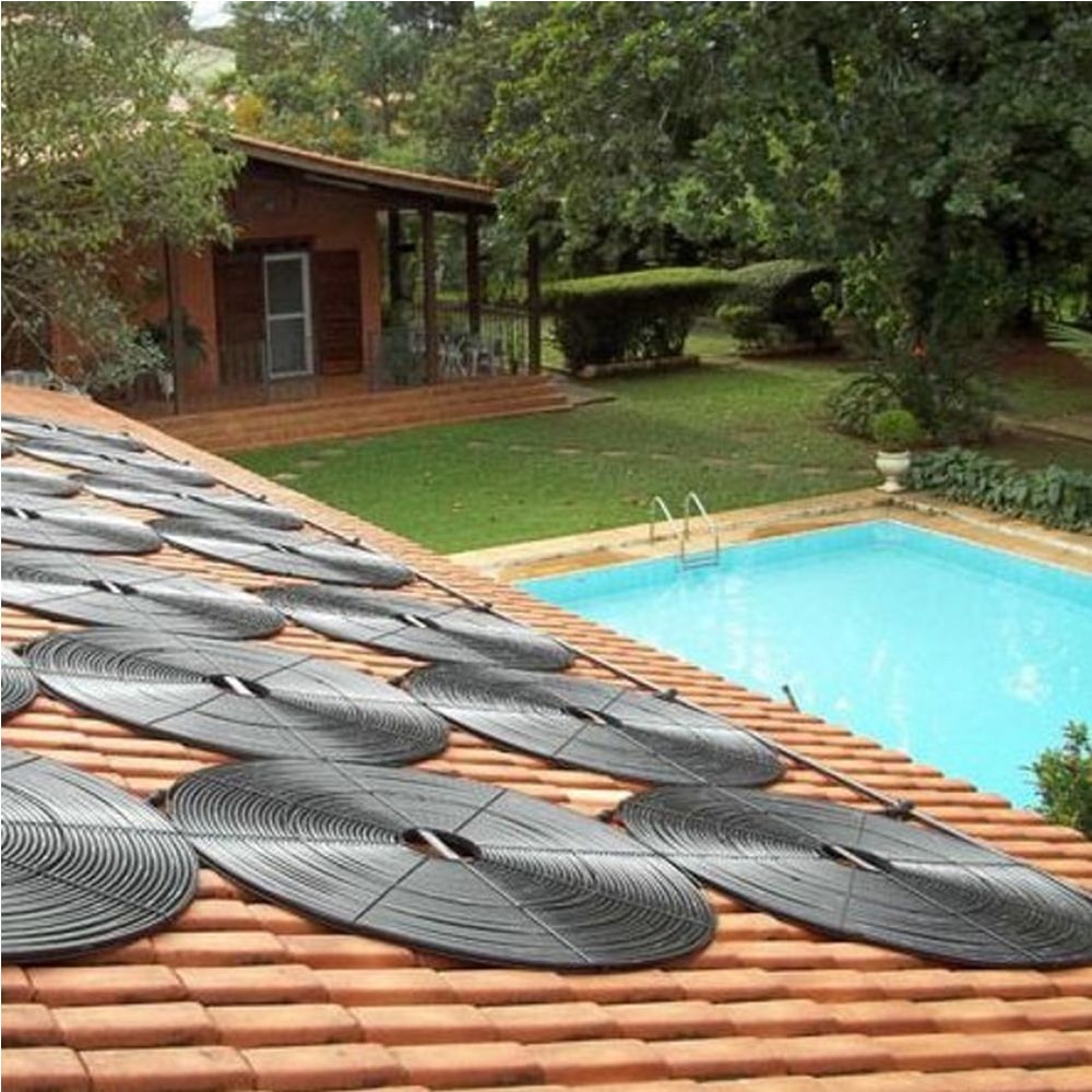 Kit Aquecedor Solar Piscina Girassol até 16.000 L + Capa