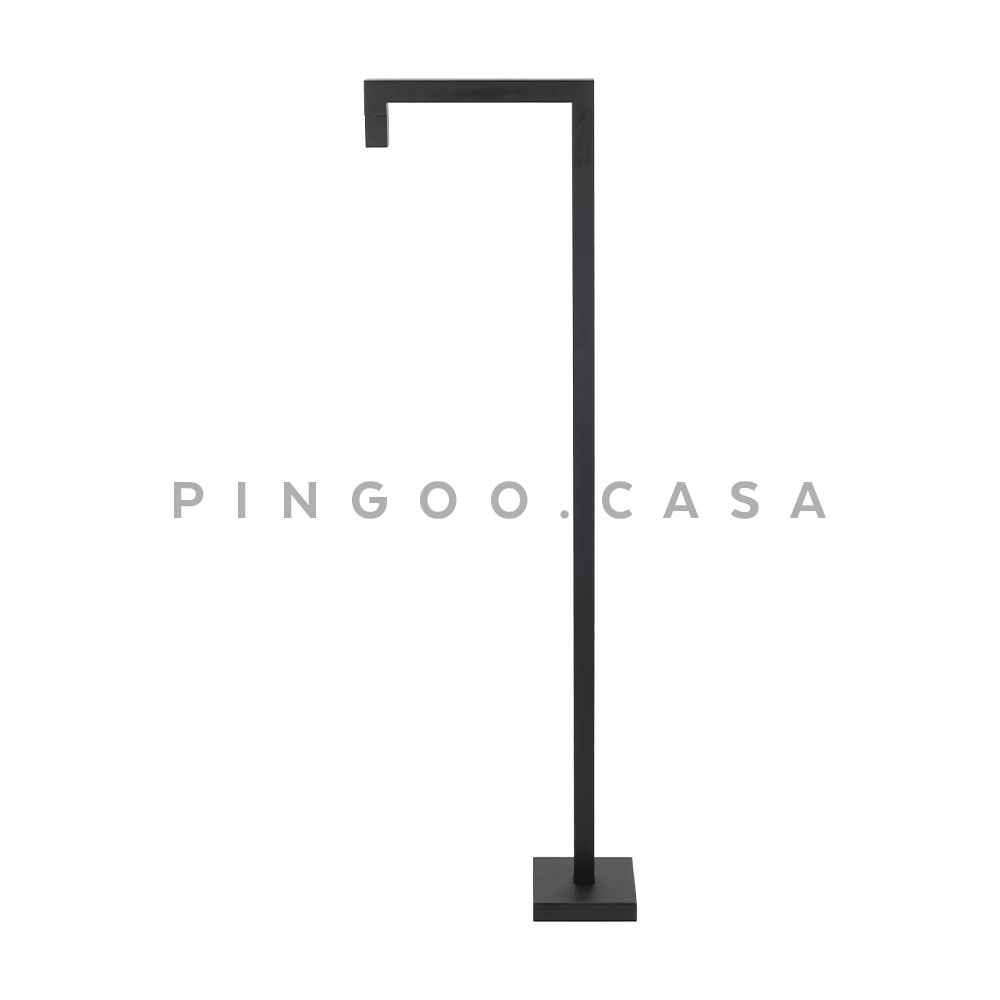 Misturador de Piso para Banheiro Gongogi Pingoo.casa - Preto