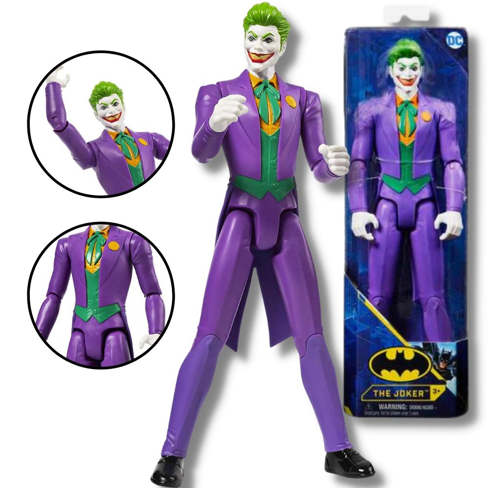 Boneco 29 cm - Batman DC ( The Joker ) - Spin Master
