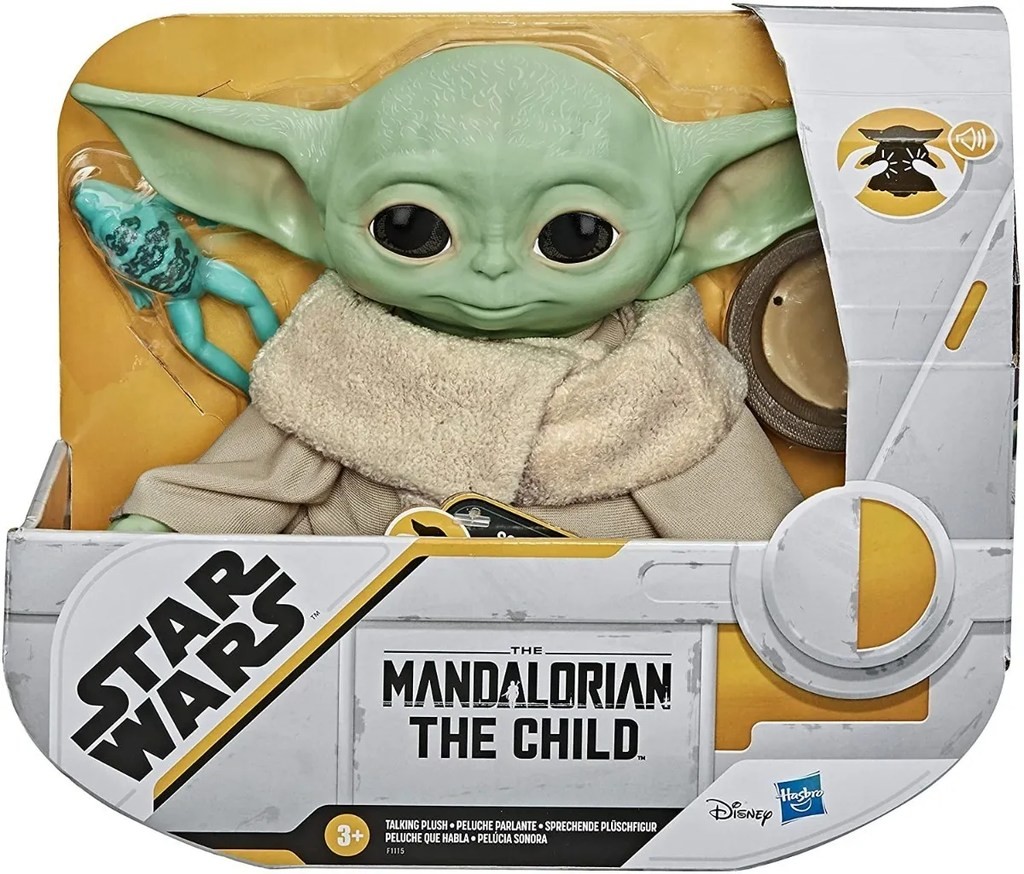 Boneco Baby Yoda Falante 19cm - Mandalorian Star Wars Hasbro