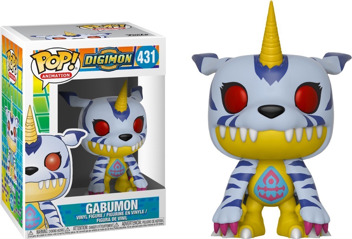 Boneco Funko Pop - Figura Gabumon 431 - Digimon - Original