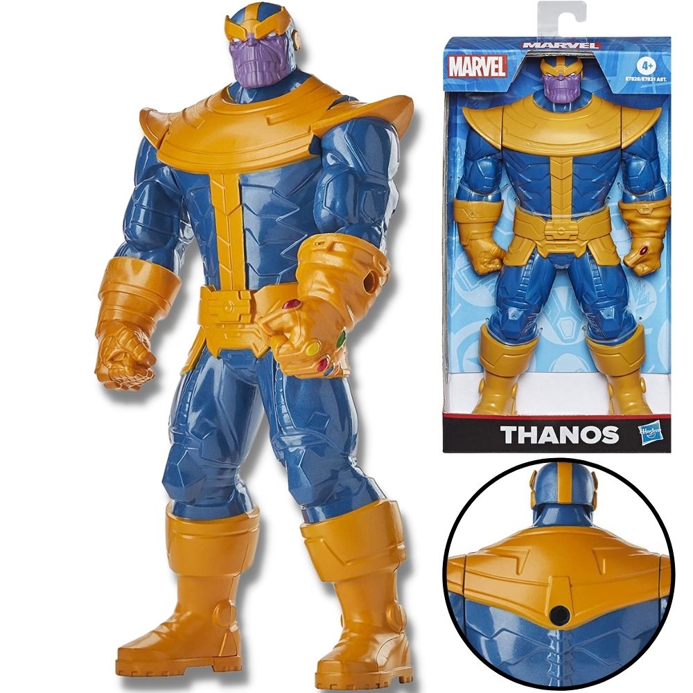 Boneco Thanos 25cm - Marvel Vingadores - Original Hasbro