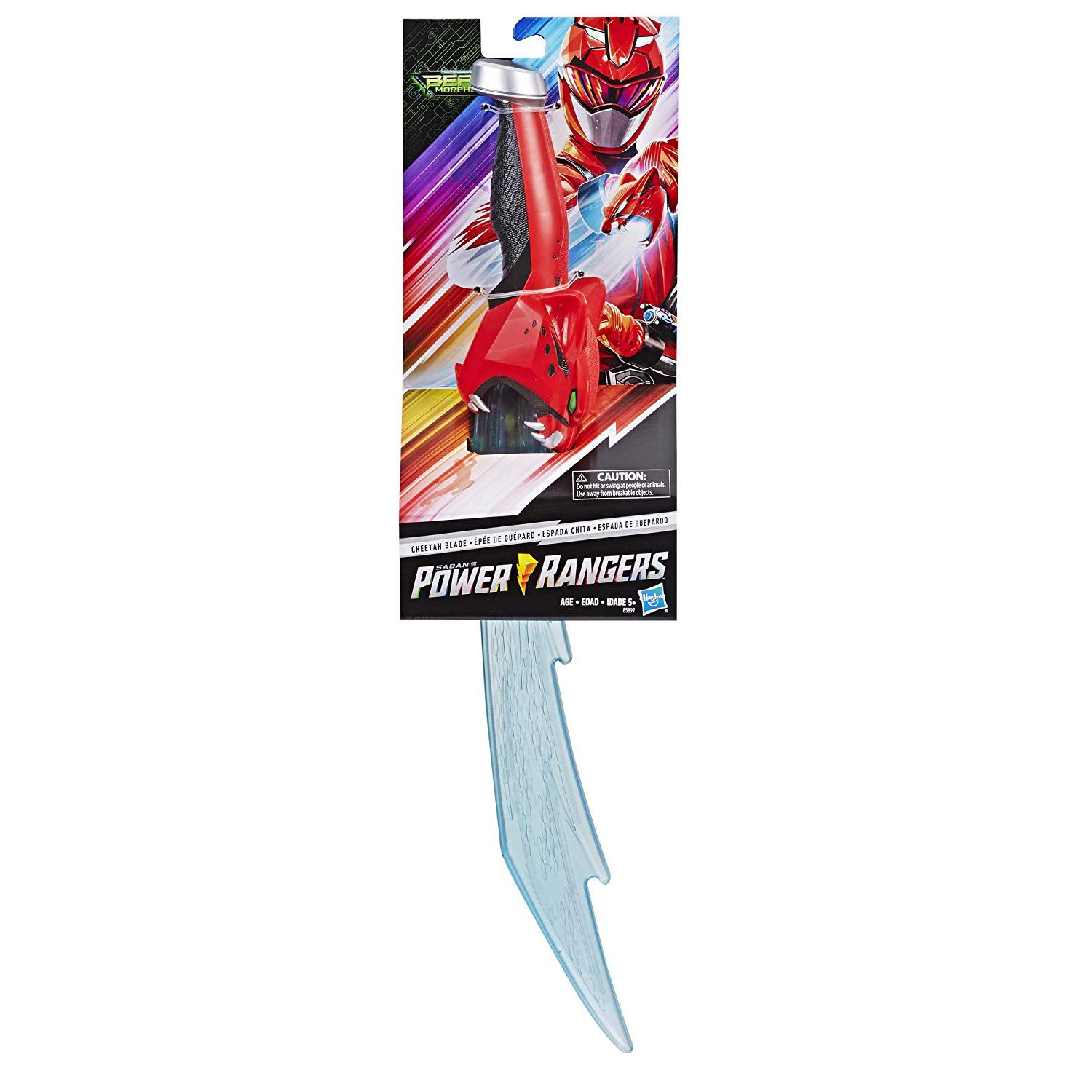Espada de Guepardo - Brinquedo Power Rangers  - Hasbro E5897