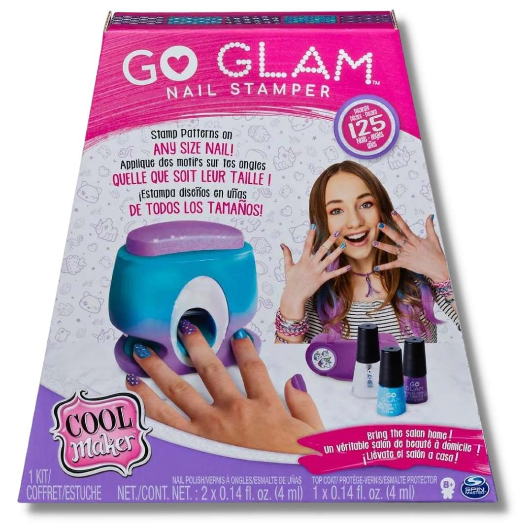 Go Glam - Nail Stamper - Kit de Decorar Pintar Unhas - Sunny