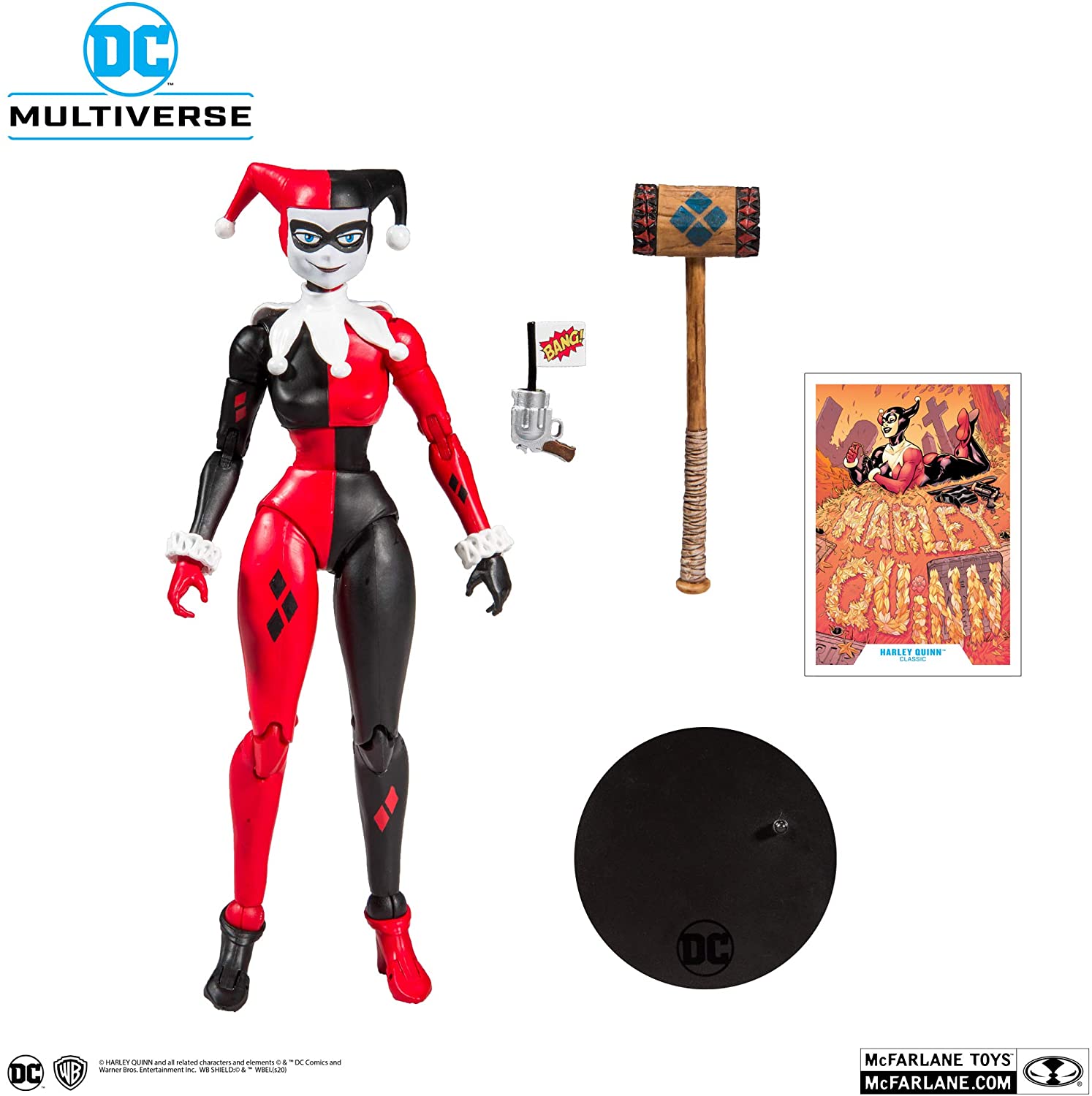 Harley Quinn Arlequina - DC Multiverse - Mcfarlane Toys