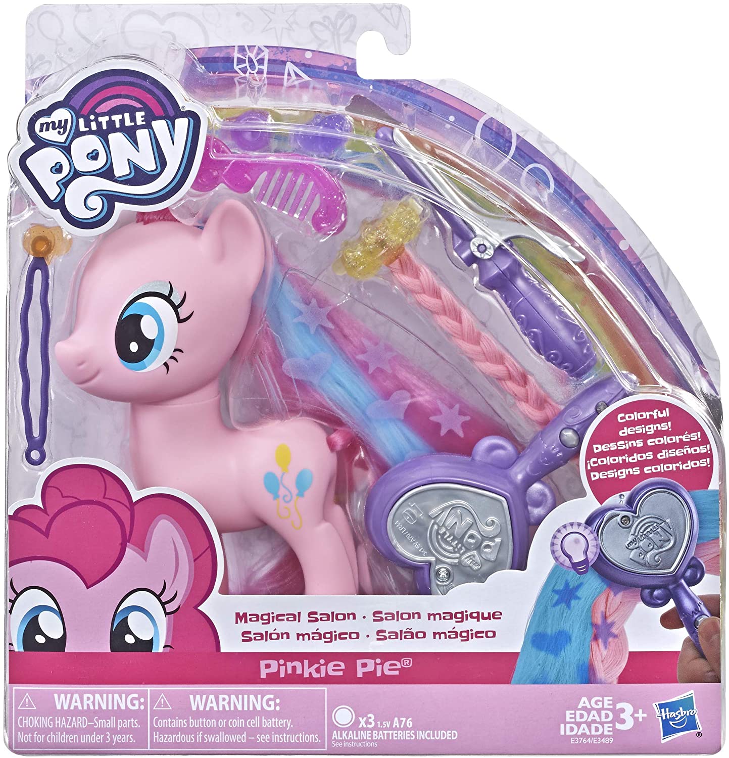My Little Pony Pinkie Pie - Salão Mágico Rarity - Hasbro Original E3489
