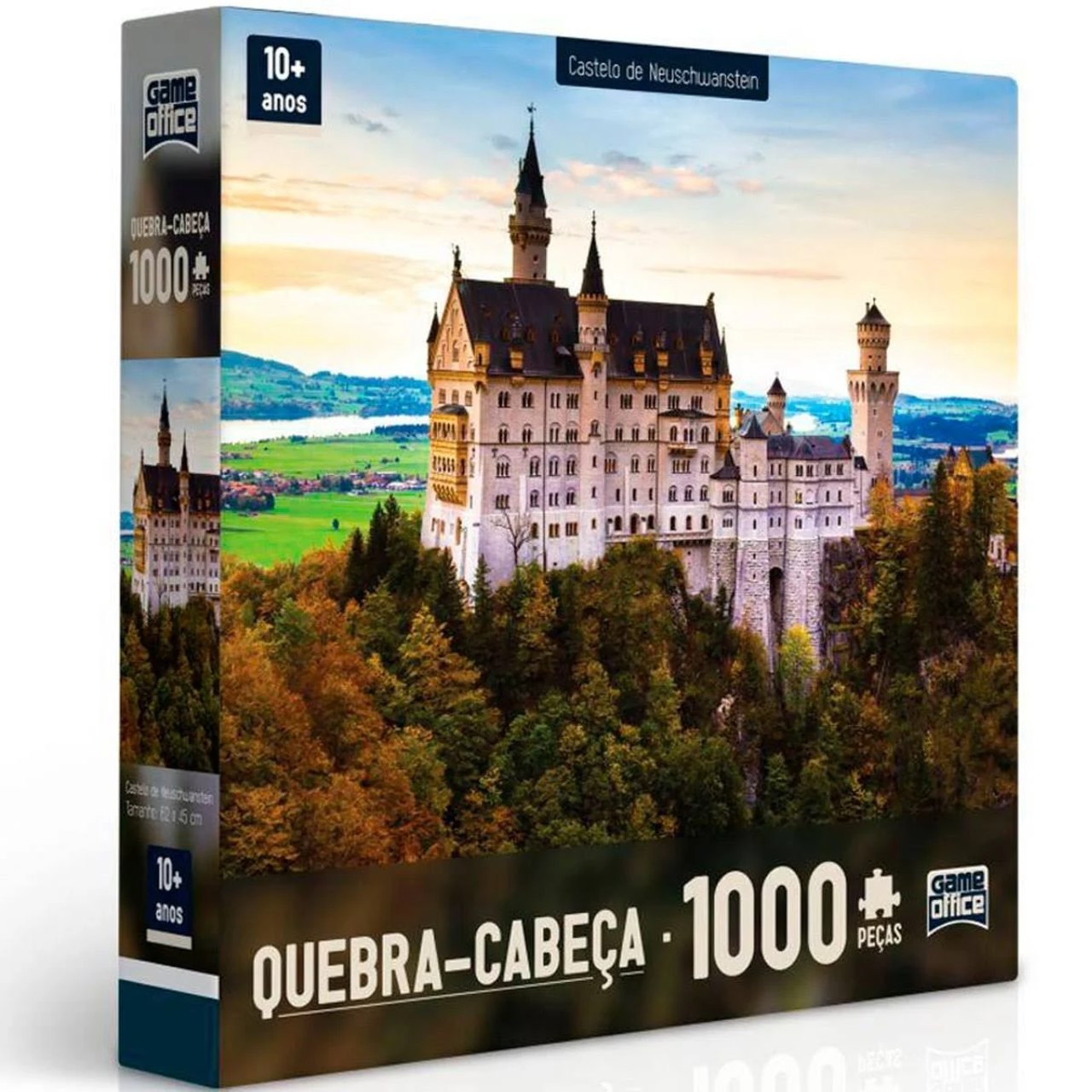 Quebra Cabeça - Castelo de Neuschwanstein 1000 Peças Toyster