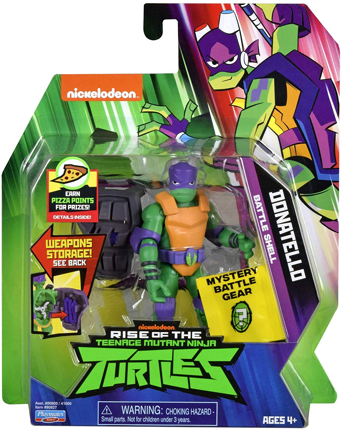 Tartarugas Ninja - Figuras de Ação - Donatello Porta Armas