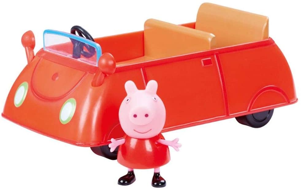 Brinquedo Veículos da Peppa Pig - Carro Vermelho  - Sunny