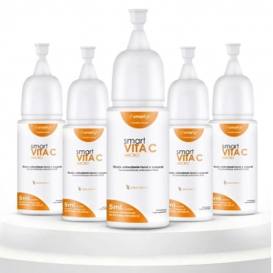 Smart Vita c Micro - Fluido Antioxidante Facial e Corporal - 5 Monodoses de 5ml - Smart Gr