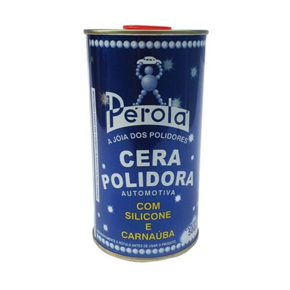 Cera Polidora Pérola Com Silicone E Carnaúba 500ml