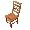 Cadeira Bonnie Rústica em Madeira de Demolição - Cód 2157