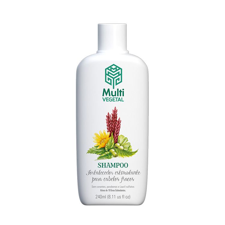 Shampoo Multi Ervas Estimulantes de Fortalecimento 240ml