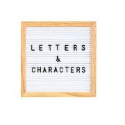 Quadro Decorativo Letter Board 26 X 26cm