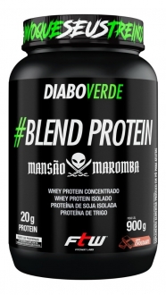 Blend Whey Protein Diabo Verde Mansão Maromba 900g Ftw