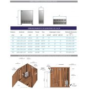 Sauna Seca Elétrica Sodramar 10 KW para Ambiente até 20m³
