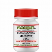 Betaglucanas (MACROVET) 150mg Pote 60 Cápsulas - Uso Veterinário