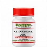 Cetoconazol 200mg Pote 30 Cápsulas - Uso Veterinário