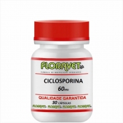 Ciclosporina 60mg Pote 30 Cápsulas - Uso Veterinário