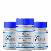 Kit 3 Astaxantina 4 Mg 60 Cápsulas