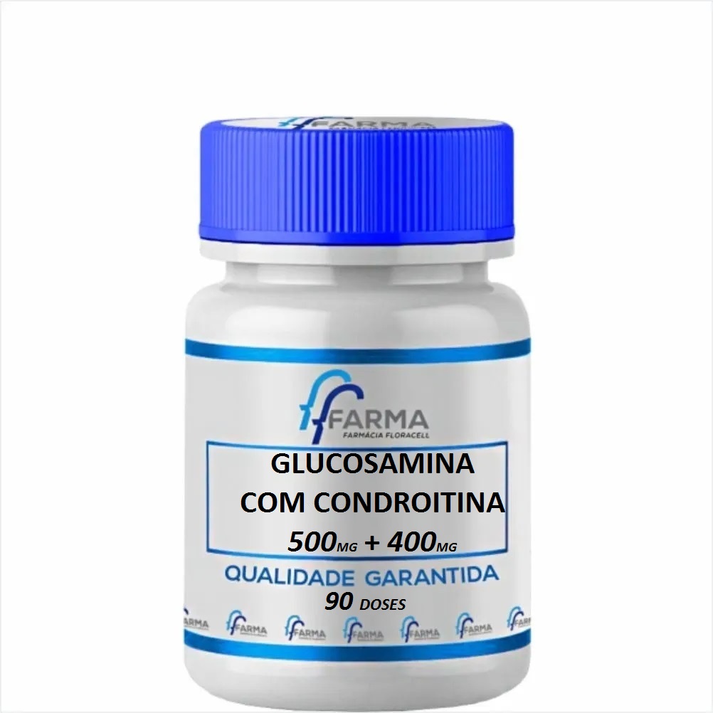 Glucosamina 500mg + Condroitina 400mg 90 Doses