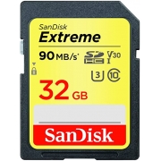 CARTAO 32GB SD 90MB SDHC EXTREME - SANDISK