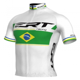 Camisa Ciclismo Ert Nova Elite Campeão Brasileiro Branca Mtb Speed