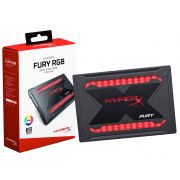 Ssd Gamer Hyperx Fury 240Gb 2.5 RGB Sata III