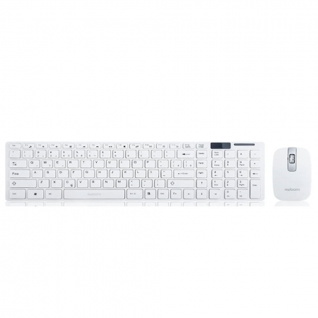 11071 (Corporativo) Kit teclado e mouse wireless Wireless Exbom Bk-S1000