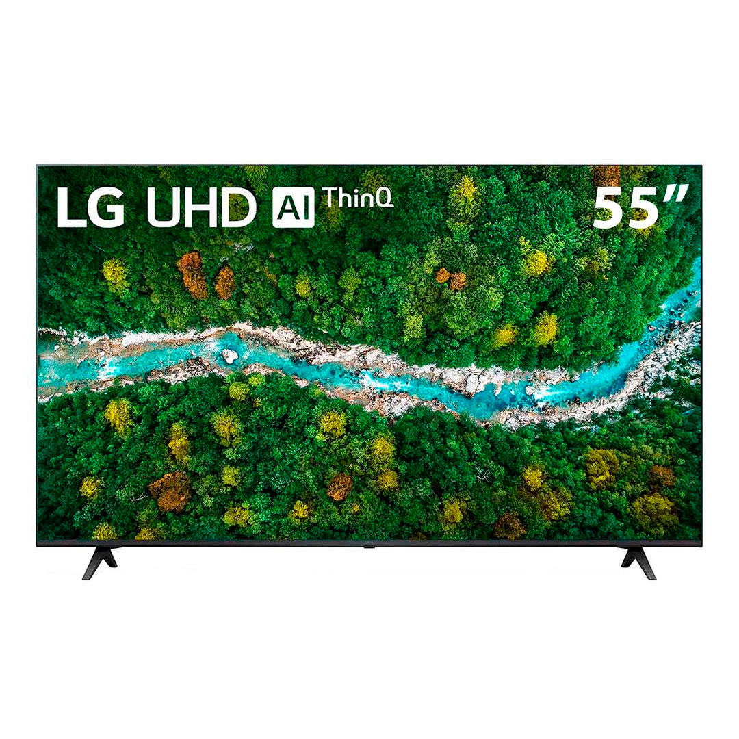 Smart TV 55" LG 4K UHD 55UP7750 ThinQ Al WiFi Bluetooth HDR
