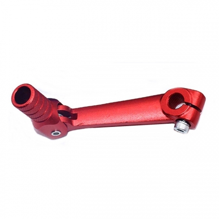 Pedal Cambio Marcha DT180 DT200 RD135 - Alumínio Vermelho