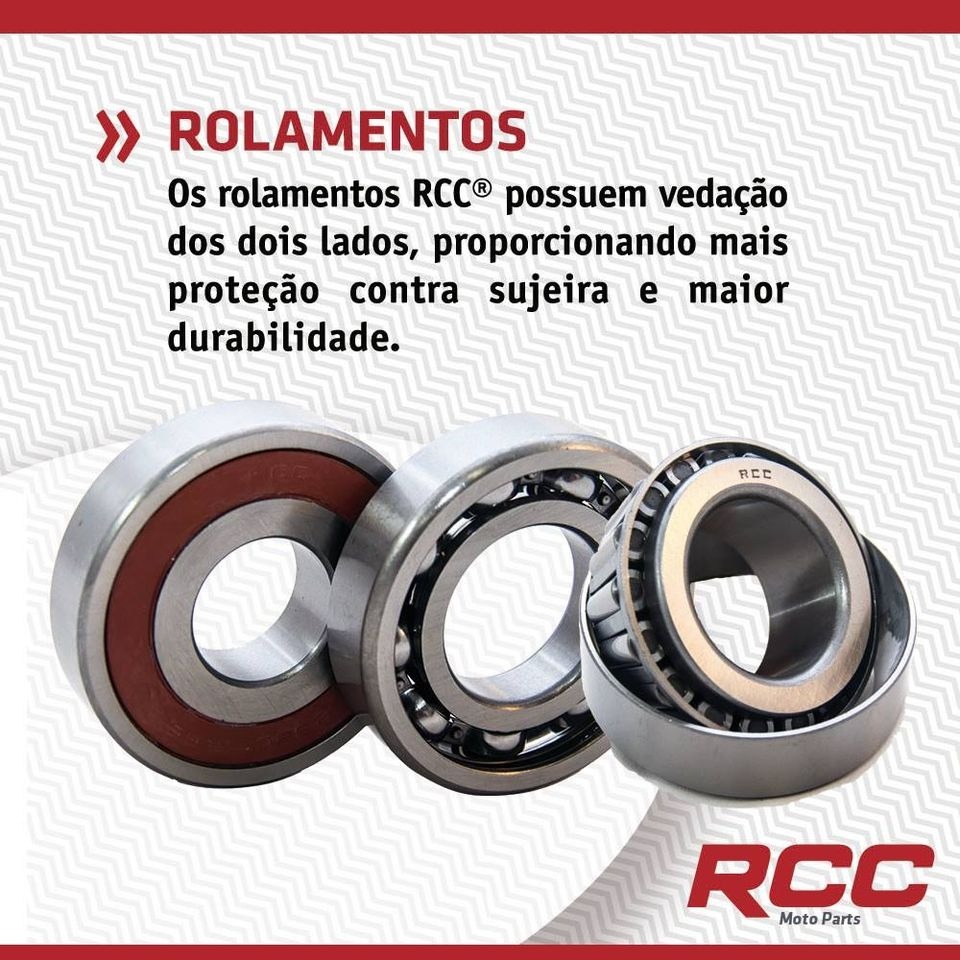 Kit Rolamento Roda Traseira CB 300R - 2013 até 2015