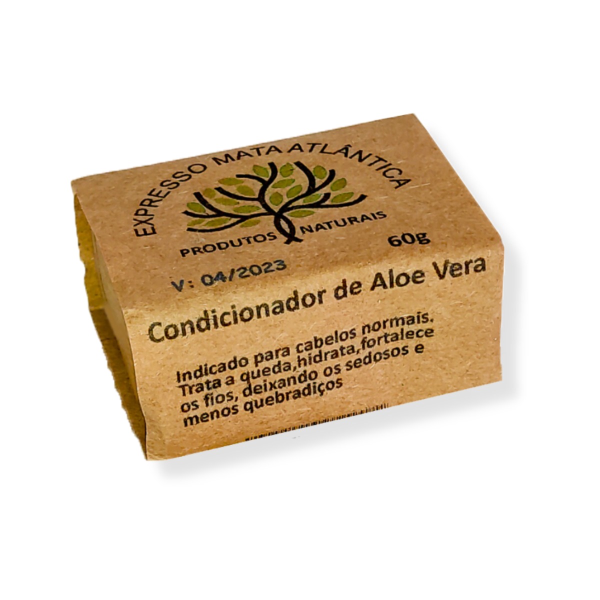 Condicionador barra de Aloe Vera da Expresso Mata Atlântica