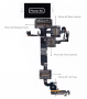 Qianli ToolPlus Ibridge Cabo De Teste Para Phone 6g-7 Plus De Cada