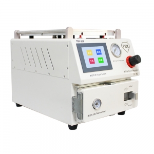 TBK-208 Máquina profissional de reparo de LCD 3 em 1 máquina de laminação e remoção de bolhas de separação a vácuo para reparar tela LCD de até 10