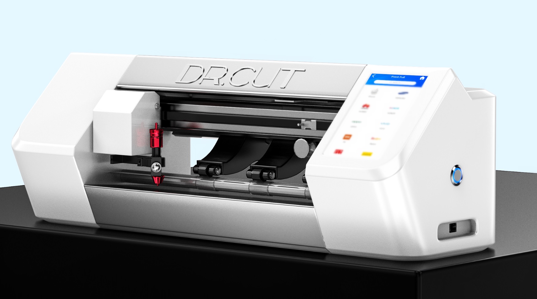 DR. CUT DC21 Máquina Atualizada Para Corte De Películas / Impressora de película para iphone, telefones Android, ipad com 100 cortes livre +NF