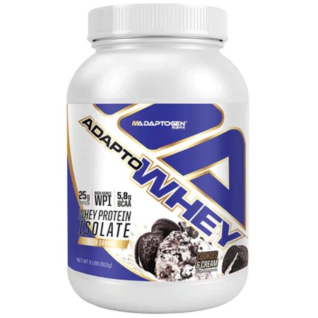 Adaptogen Whey Isolado Whey Protein Isolate 900g Cookies
