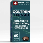 Coltren Flex 40mg com 60 cápsulas softgel Swiss Labs Pharma