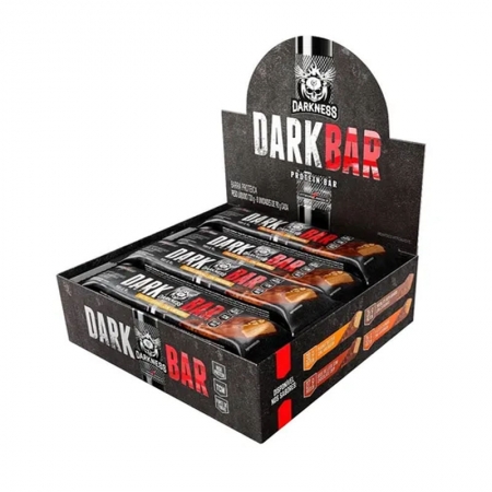 Darkness Dark Protein Bar Caixa C/8 - Cookies e Cream